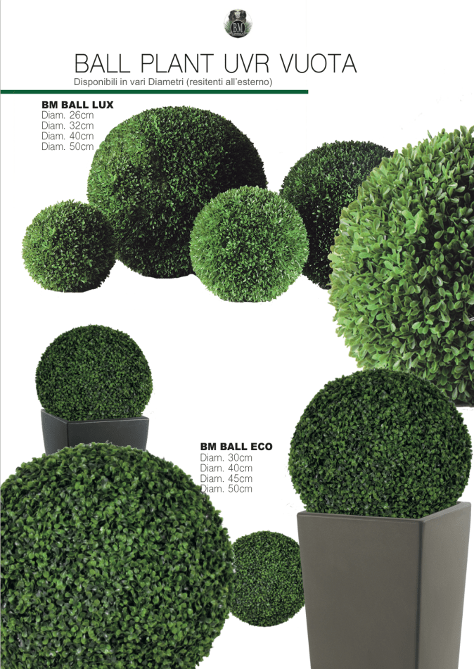 Sfere di Bosso Artificiale